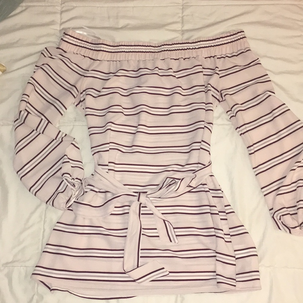 Long off the shoulder blouse